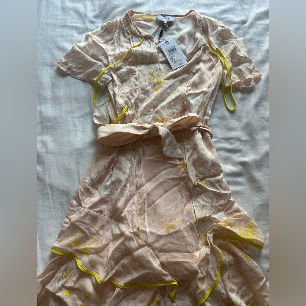 NWT Reiss Silk Mini Dress